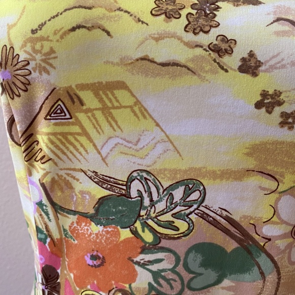 Vintage Ricano Dress, Hawaiian, size 8 - Picture 4 of 5